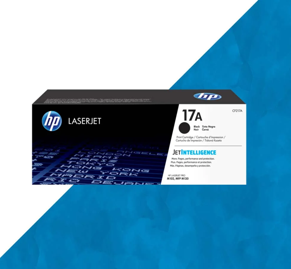 HP 17A Black LaserJet Toner Cartridge, CF217A