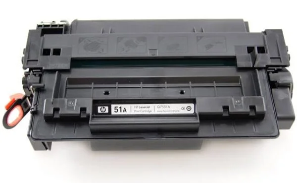 HP 51A Black LaserJet Toner Cartridge, Q7551A